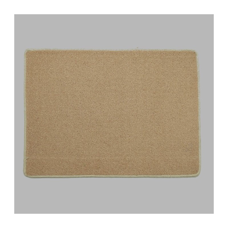Mat licht bruin 50 x 67 cm