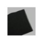 Droogloopmat zwart met rubberen rug 81 x 130 cm