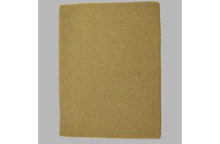 Beige mat met jute rug 55 x 73 cm
