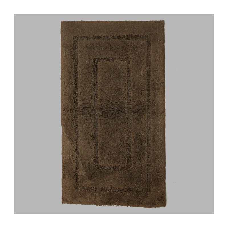 Badmat bruin 60 x 90 cm