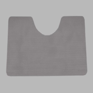toiletmat taupe 65 x 50 cm