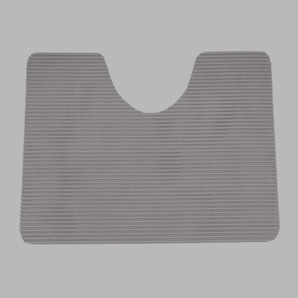 toiletmat taupe 65 x 50 cm