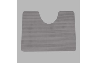 toiletmat taupe 65 x 50 cm