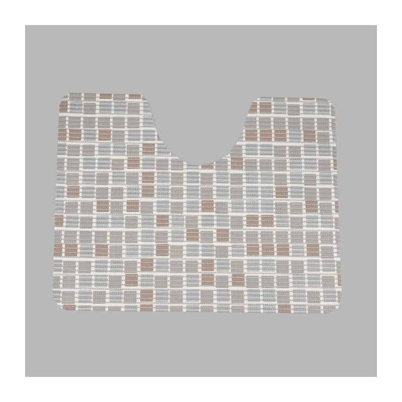 toiletmat  blokje 65 x 50 cm