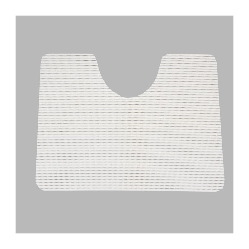 toiletmat creme 65 x 50 cm