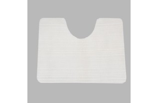 toiletmat creme 65 x 50 cm