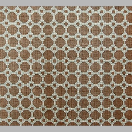 Brown retro fabric coupon