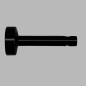 Complete channel track drapery rod 20 mm color black in different lengths Complete channel track drapery rod 20 mm color black in different lengths