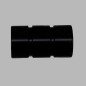 Complete channel track drapery rod 20 mm color black in different lengths Complete channel track drapery rod 20 mm color black in different lengths