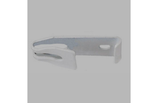Rails de rideaux complets U-rail couleur blanc en différentes longueurs