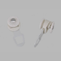 Rails de rideaux complets U-rail couleur blanc en différentes longueurs Rails de rideaux complets U-rail couleur blanc en différentes longueurs