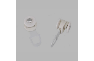 Rails de rideaux complets U-rail couleur blanc en différentes longueurs
