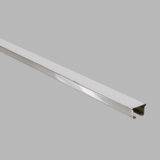 Curtain tracks standard with pedestal white in different lengths
