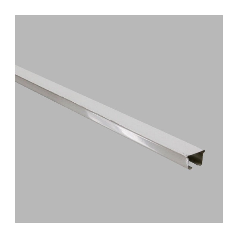 Rails de rideaux avec pédestal blanc en différentes longueurs