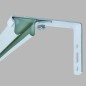 Curtain tracks support with clamp function 6 cm long Curtain tracks support with clamp function 6 cm long