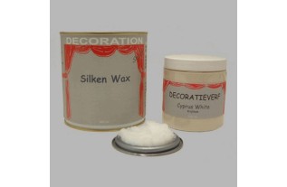 Silken wax (400ml) en krijtverf Cyprus White(250ml)