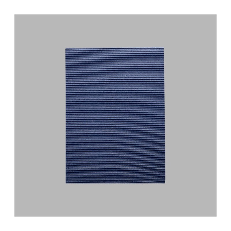 Tapis antidérapant 65 cm de large couleur bleue