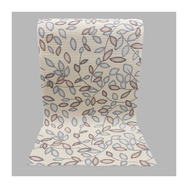 anti-slip mat 65 cm wide branch with leaves