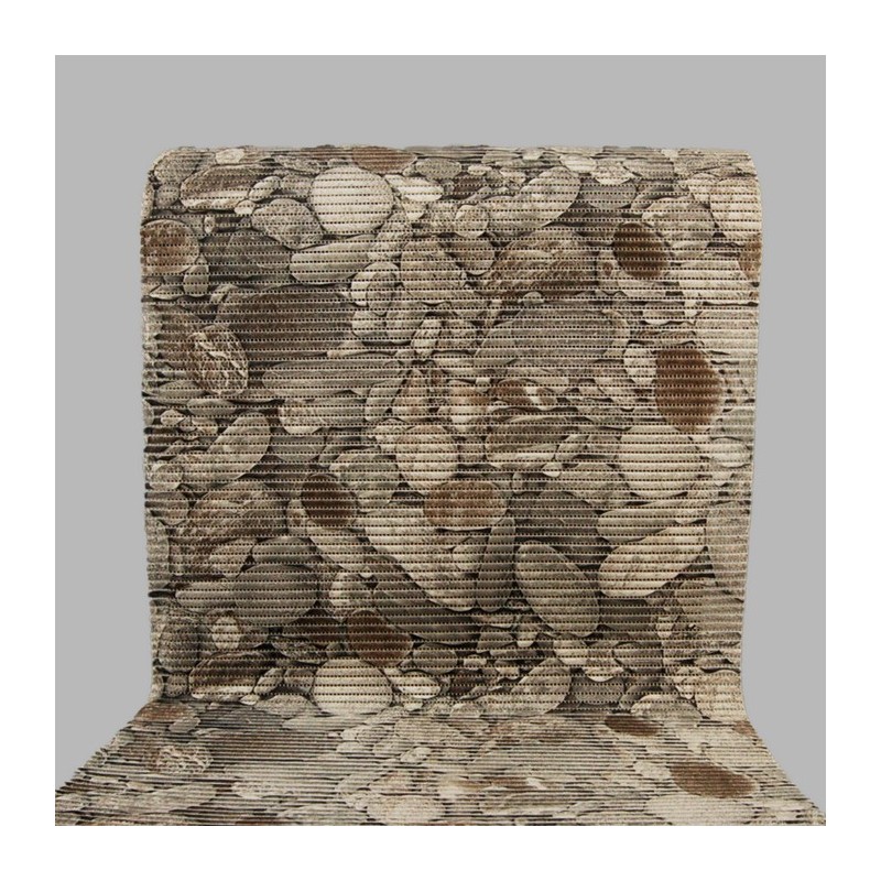 anti-slip mat 65 cm wide color grey boulders