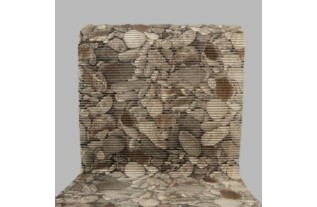 anti-slip mat 65 cm wide color grey boulders