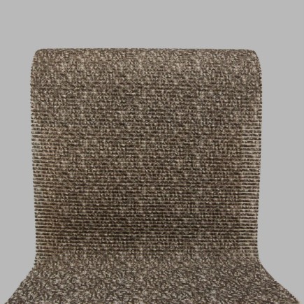 antislipmat 65 cm breed kleur bruin bewerkt