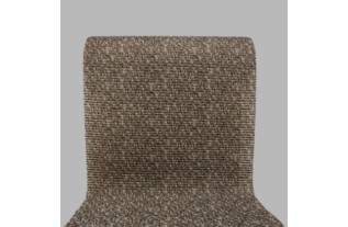 Tapis antidérapant 65 cm de large couleur marron édité