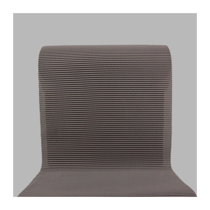 Tapis antidérapant 65 cm de large couleur taupe