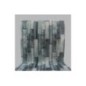 Tapis antidérapant 65 cm de large couleur bois bleu