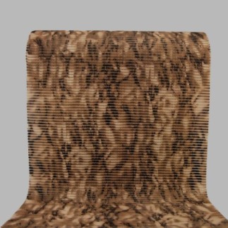antislipmat 65 cm breed bruin gemarmerd