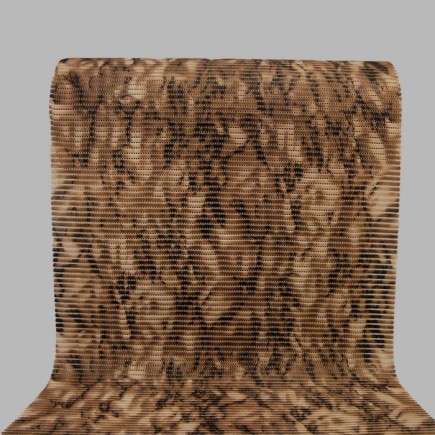 antislipmat 65 cm breed bruin gemarmerd