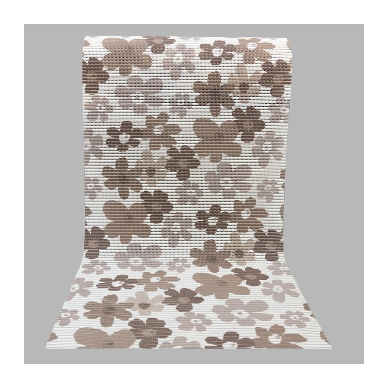 antislipmat 65 cm breed bloemetjes