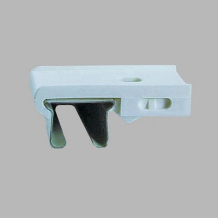 Clips plafond smartclick rail de rideau plastique blanc