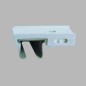 Clips plafond smartclick rail de rideau plastique blanc