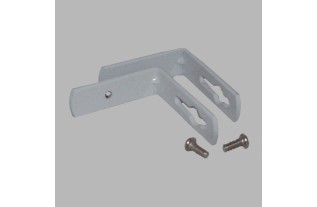 Supports for curtain tracks color white length 5 - 15 - 20 cm per piece