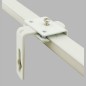 Supports for curtain tracks color white length 5 - 15 - 20 cm per piece