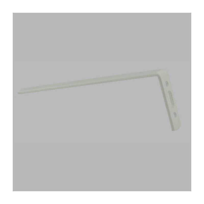 Distance wall brackets for curtain tracks white 20 cm long per piece