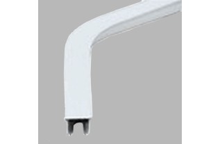 Corner for curtain tracks 135 with connection piece