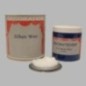 Silken wax (400ml) en krijtverf St Helena Blue(250ml)
