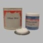 Silken wax (400ml) en krijtverf Santorini Blue(250ml)