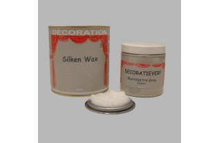 Silken wax (400ml) en krijtverf Montmartre Grey(250ml)