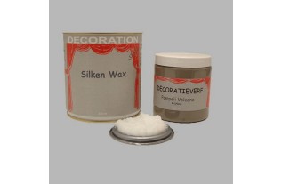 Silken wax (400ml) en krijtverf Pompeii Volcano(250ml)