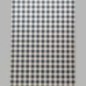 behang ruitje blauw en wit
