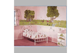 Kinderkamer decoraties van frieze frame design Sprookjeswereld