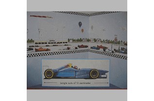 kinderkamer decoraties van frieze frame design Grand prix B