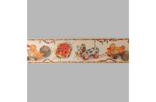 behangrand speelgoed wagentjes en kralen 18 cm x 5 meter