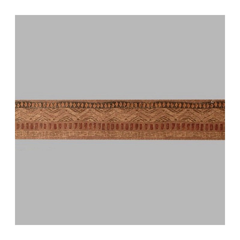 behangrand Prehistorie bruin getint 13 cm x 5 meter
