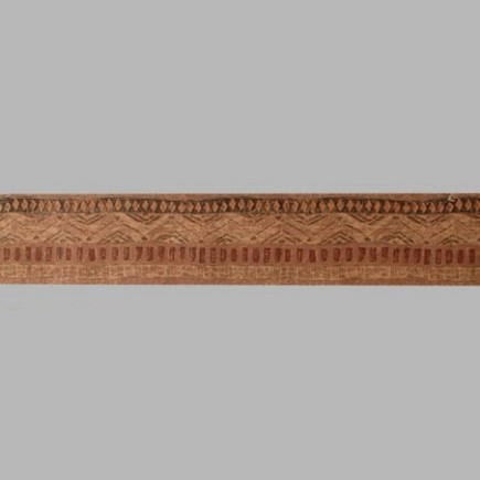 behangrand Prehistorie bruin getint 13 cm x 5 meter