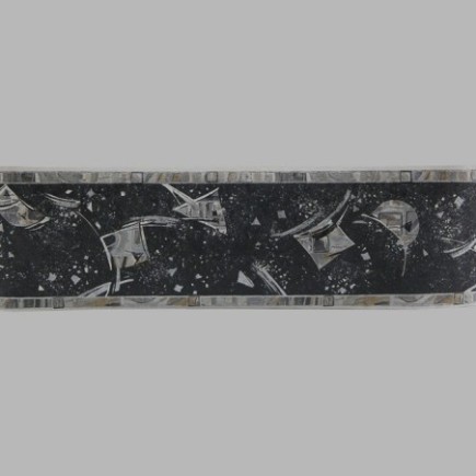 behangrand space zilver en goud 13 cm x 5 meter