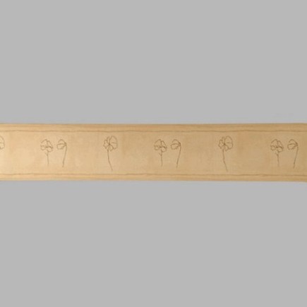 behangrand licht bruin ornamenten 13 cm x 5 meter