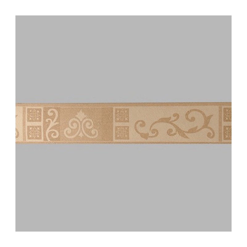 behangrand kleur beige ornamenten 13 cm x 5 meter